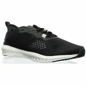 Reebok Womens Astroride Flex Black/White/Pure Silver Cross Trainer Running Shoes