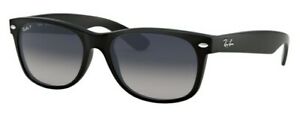 Ray Ban Wayfarer Sunglasses Black/Grey Gradient Polarized RB2132 6406M3 55mm