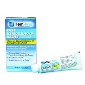 HEMAWAY 1 EA Fast Relief Hemorrhoid Cream TC1 CHOP