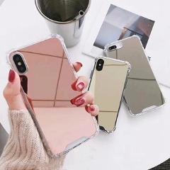 LJim Mirror TPU Case For iphone 11 Pro XS MAX XR X 10 8 plus Shockproof Fundas Cover For iphone 7 8 6s 6 s plus Phone Cases