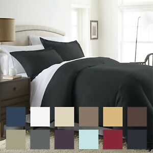 3 Piece Premium Duvet Cover Set - Premium Ultra Soft - by The Home Collection