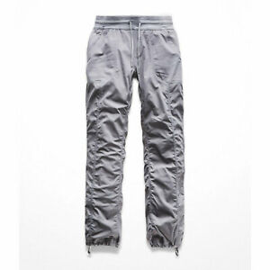 New Womens The North Face Aphrodite HD Athletic Pants Black Grey