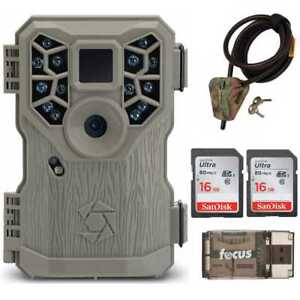 Stealth Cam PX14X P 10MP Trail Game Camera with Cable and 16GB Card (2) Bundle