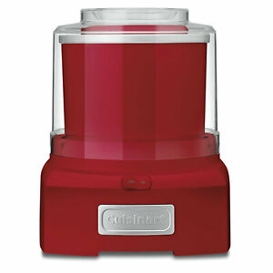 Cuisinart 1-1/2 Quart Ice Cream Maker ICE-21FR Red