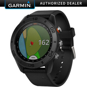 Garmin Approach S60 Golf Watch Black with Black Band