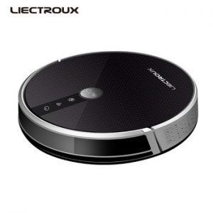 LIECTROUX C30B Robot Vacuum Cleaner 3000Pa Suction Map navigation with Memory Clean Map Show on Wifi APP Electric Water tank