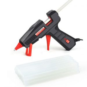 NEWACALOX EU/US 100V~240V 30W/60W/100W Mini Hot Melt Glue Gun with 7m/11mm Glue Sticks for Arts Crafts Home Repair DIY Hand Tool