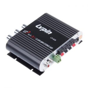 New Car Amplifier 12V Mini Hi-Fi Amplifier Subwoofer Booster Radio MP3 Channel Stereo Sound For Car Motorcycle Amplificada