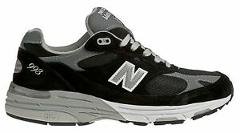 New Balance Men's Classic 993 Running Shoes Black with Grey