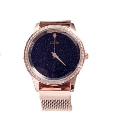 GEDI Brand Fashion Starry sky Watch Women Rose Gold Quartz Watch Elegant Ladies Business Wristwatch Relogio Feminino reloj mujer