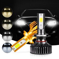 HLXG Mini Canbus lampada H4 H7 LED Car Headlight 12V 10000LM 4300K 6000K 8000K Lamp H3 H1 9005 HB3 9006 HB4 H8 H9 H11 light Bulb