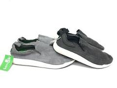 Sanuk Chiba Quest Canvas Sidewalk Surfers Black or Grey Gray 1091089 Slip On