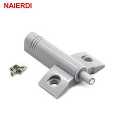 NAIERDI 5Set/Lot Kitchen Cabinet Catches Door Stop Drawer Soft Quiet Closer Damper Buffers With Screws For Furniture Hardware