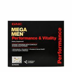 GNC Mega Men Performance Vitality Vitapak Program - 30 Packets