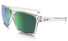 Oakley Sliver XL Sunglasses Clear Jade Iridium OO9341-02 green emerald Genuine