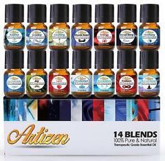 Artizen Top 14 Blends Essential Oil Set (100% PURE & NATURAL) Therapeutic Grade