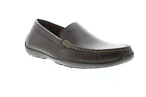 Tommy Bahama Orion TB7S00045W Mens Brown Wide 2E Leather Casual Loafers Shoes