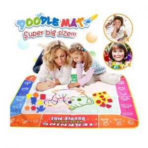 120*90cm Funny Magic Water Drawing Coloring Book Doodle Mat with 4 Magic Pen Painting Drawing Board For Kids Toys Birthday Gift