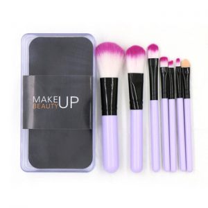 7pcs/Set Women Makeup Brush Set with Box Face Powder Foundation Brush Eyeshadow Applicator Brush Cosmetic Makeup Tools Maquiagem