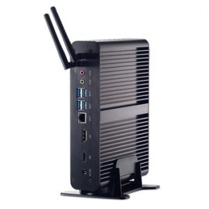 Eglobal Fanless Mini Computer Intel i7 8565U/7560U i5 8250U/7260U 2*DDR4 Msata+M.2 PCIE Mini PC Windows 10 HTPC Nuc VGA DP HDMI