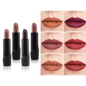 Fashion 6 Color Non-fading Matte Lipstick Women Easy To Wear Lip Gloss Durable Batom Lipstick Pudaier Makeup Cosmetics TSLM1