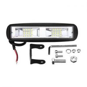 6 Inch 48W LED Work Light DC 12V 24V Bar Flood Lamp Driving Fog Offroad LED Work Car Light for SUV 4WD Truck