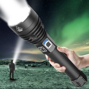 Super Powerful Xlamp XHP70.2 XHP90 LED Flashlight LED Torch USB XHP50 Lamp Zoom Tactical Torch 18650 26650 Rechargeable Battey