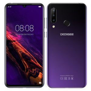 Doogee N20 Mobile Phone 6.3" Waterdrop Screen 16MP Triple Rear Cameras 4350mAh 4GB+64GB Octa core 10w charge 4G Smartphone