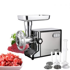 3000W Powerful Electric Meat Grinders Meat Mincer Stainless Steel Body Heavy Duty Household Mince Sonifer