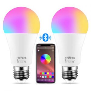 Wireless Bluetooth 4.0 Smart Bulb LED Magic RGBW Home Lighting Lamp 10W E27 Color Change Dimmable AC85-265V Apply to IOS Android