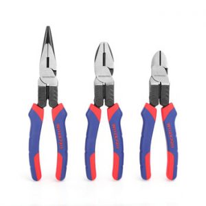 WORKPRO High-Leverage Pliers Set Long Nose Pliers combination pliers Wire Cable Cutter Tools 50% Labor Power Saving