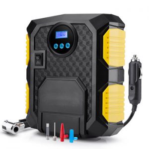 Digital Tire Inflator DC 12 Volt Car Portable Air Compressor Pump 150 PSI Car Air Compressor for Car Motorcycles Bicycles