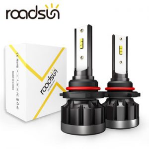 roadsun 6000K H4 LED H7 H1 HB4 H11 HB3 CSP Chip Car Headlight Bulbs 72W 12000LM Car Styling 9005 9006 led automotivo