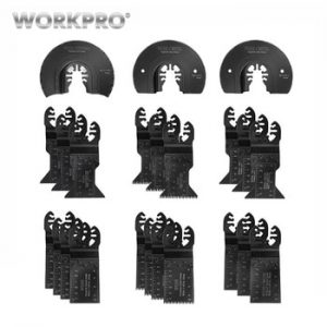 WORKPRO 23PC Oscillating Saw Blades Quick Release Saw Blades Set for Metal/wood  Oscillating Saw Accessories