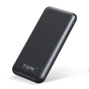 TOPK Power Bank 10000mAh Portable Charger Quick Charge 3.0 Type C PD Fast Charge Powerbank Battery External Bank Pack for Xiaomi