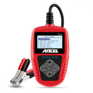 Ancel BA101 Car Battery Tester 12V Digital Battery Tester Analyzer 100 2000CCA 220AH with Japanese Korea French Car Diagnostic