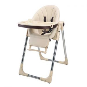 IMBABY Portable Children HighChair Multifunctional Baby Eating Seats Feeding Chair Adjustable Folding Chairs Food Tray Included