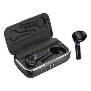 BlitzWolf FYE6 Long Handle bluetooth 5.0 TWS True Wireless Earphone Graphene Digital Display Bilateral Call Headphones Headset