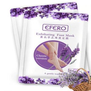 Hot ! efero Baby Feet Exfoliating Foot Mask Skin Peeling Dead Skin Foot Mask Socks for Pedicure socks Foot for Heels TSLM1