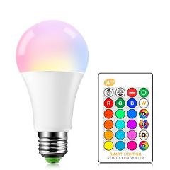 E27 LED 5/10/15W 16 Color Changing Magic Bulb 220V 110V RGB + White Remote Smart Light lamp Dimmable Memory + IR Remote Control