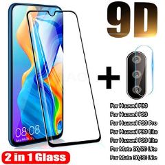 9D Tempered Glass For Huawei P30 P20 Lite Pro Mate 20 30 Lite Camera Lens Screen Protector For Huawei P30 Lite Protective Glass