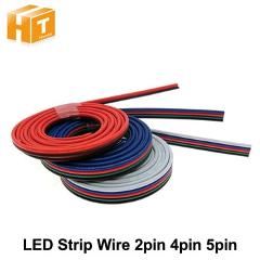 2pin 4pin 5pin 6pin Wires Lighting Accessories for Single Color / RGB / RGBW LED Strip Connection