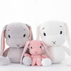 Newborns Baby Pillow Room Decoration Plush Toys Infant Kids Rabbit Baby Bedding sleep toys doll For Boy bunny baby room decor