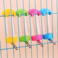 Plastic Hamster Drinker Water Bottle Dispenser Feeder Hanging Pet Dog Guinea Pig Squirrel Rabbit Drinking Head Pipe Fountain