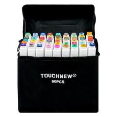 TouchFIVE 30/40/60/80 Color Markers Manga Drawing Markers Pen Alcohol Based Sketch Oily Twin Brush Pen Art Supplies