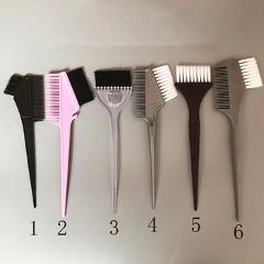 1 Pc  Hair Dye Comb Home DIY Essential Tool Hairdressing Baking Oil Comb with Brush Dyeing Coloring