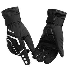 INBIKE Winter Cycling Gloves Touch Screen MTB Bike Gloves Sport Shockproof Full Finger Reflective Winter Bicycle Glove For Men