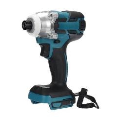 18V 520 N.m Cordless Electric Screwdriver Speed Brushless Impact Wrench Rechargable Drill Driver+ LED Light For Makita Battery