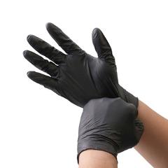 Nitrile Gloves Black 6pcs/lot Food Grade Waterproof Allergy Free Medical Disposable Work Safety Gloves Nitrile Gloves Mechanic