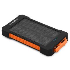 10000mAh Solar Charger Portable Solar Power Bank Outdoor Emergency External Battery for Mobile Phone Tablets iphone Samsung